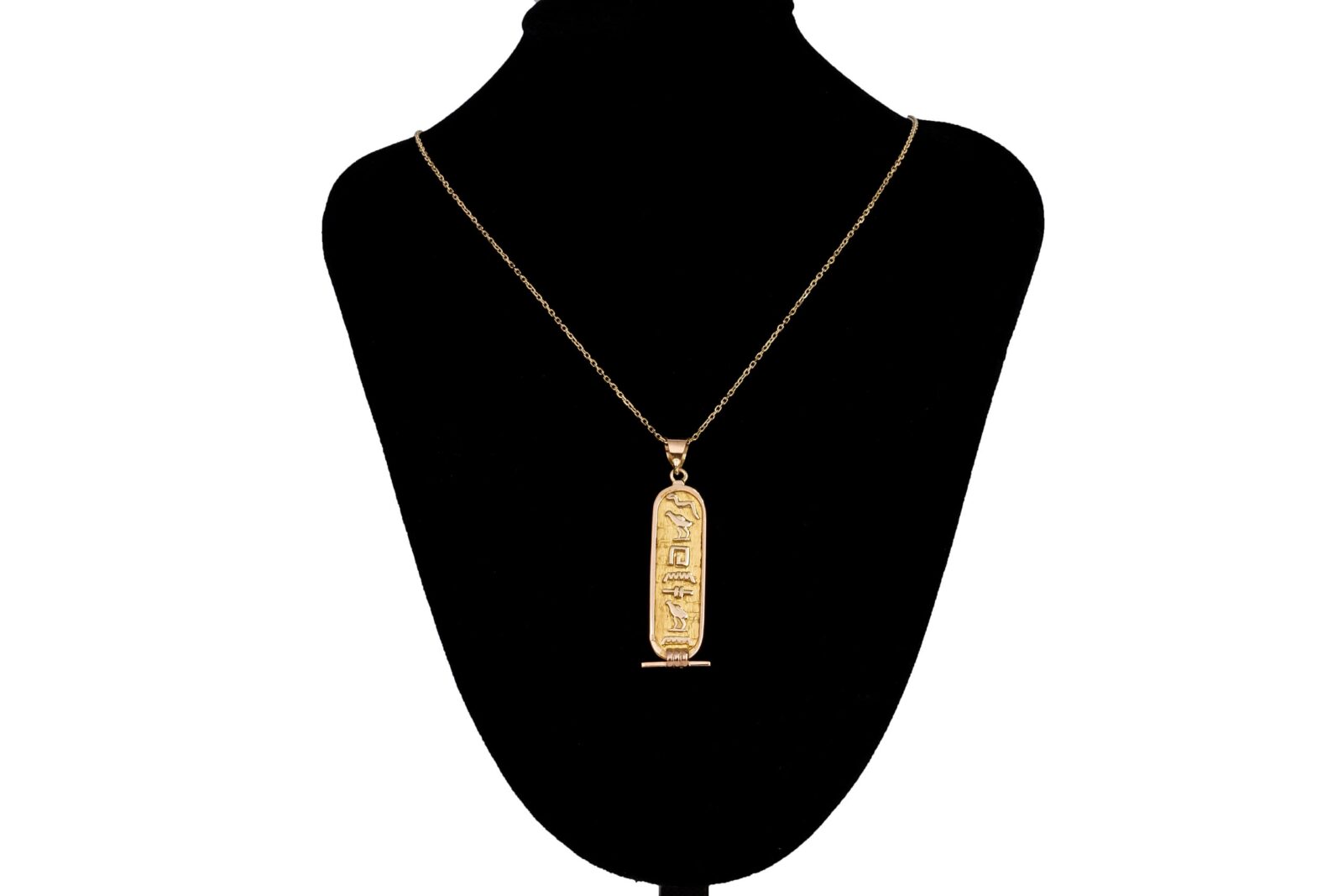 Buy Egyptian Personalised Big Necklace Pendant, Ancient Egyptian Pendant,  Gold Personalized Cartouche Necklace, Custom Name Necklace Online in India  - Etsy