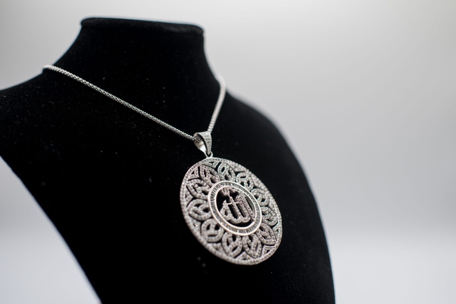 islamic pendant silver